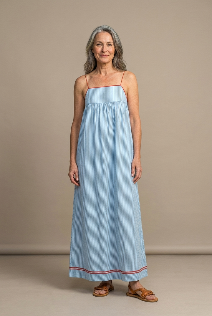 Martina | Vestido largo sofisticado de silueta fluida