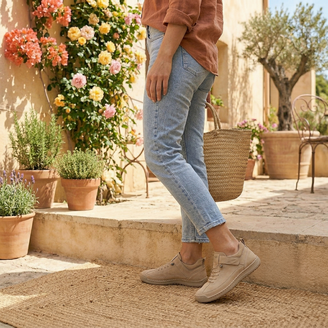 Mia | Zapatillas slip-on ligeras y cómodas