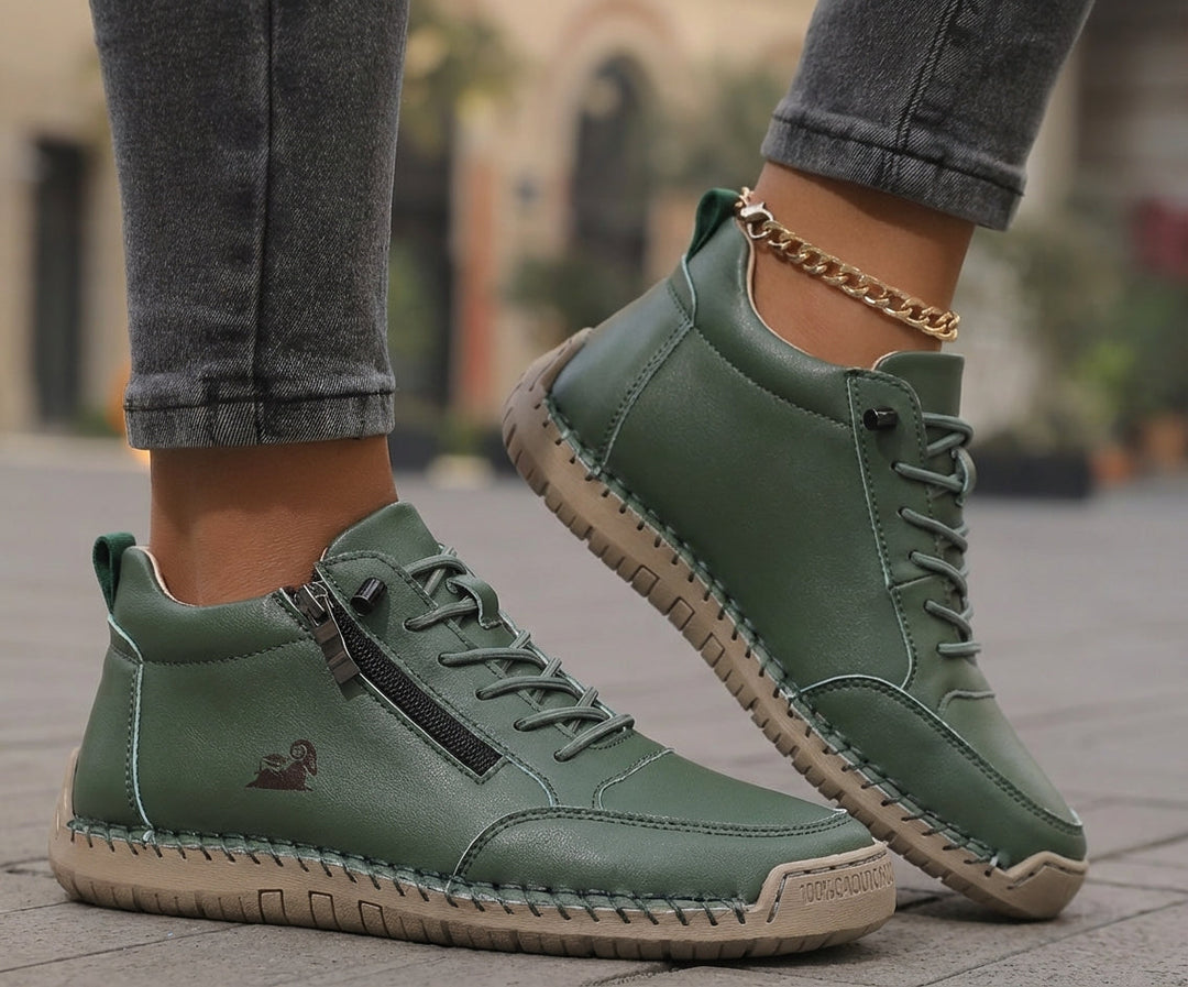 Alana | Zapatos Ortopédicos Cómodos con Cremallera