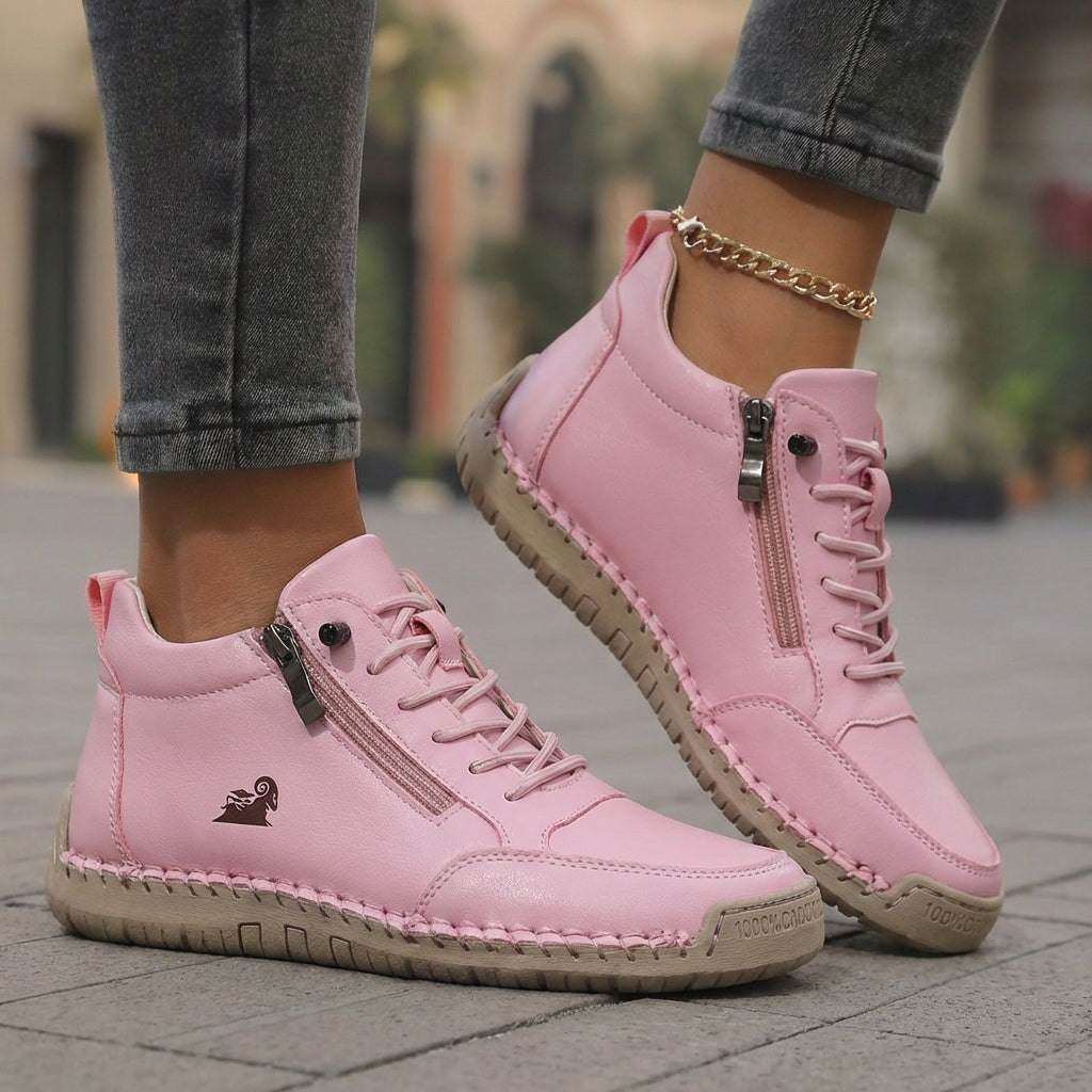 Alana | Zapatos Ortopédicos Cómodos con Cremallera