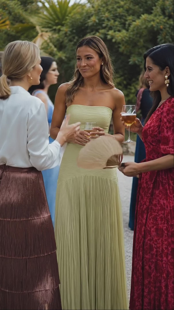 Vestido Almudena™ | Elegancia Sofisticada que Estiliza con Delicadeza