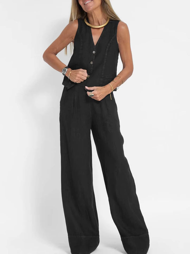 Sofía | Conjunto de chaleco y pantalón